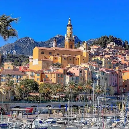 Rose 3-plage- Climatisation Apartman Menton